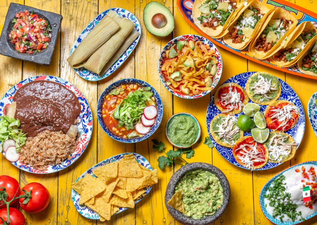 mexican thanksgiving meal
