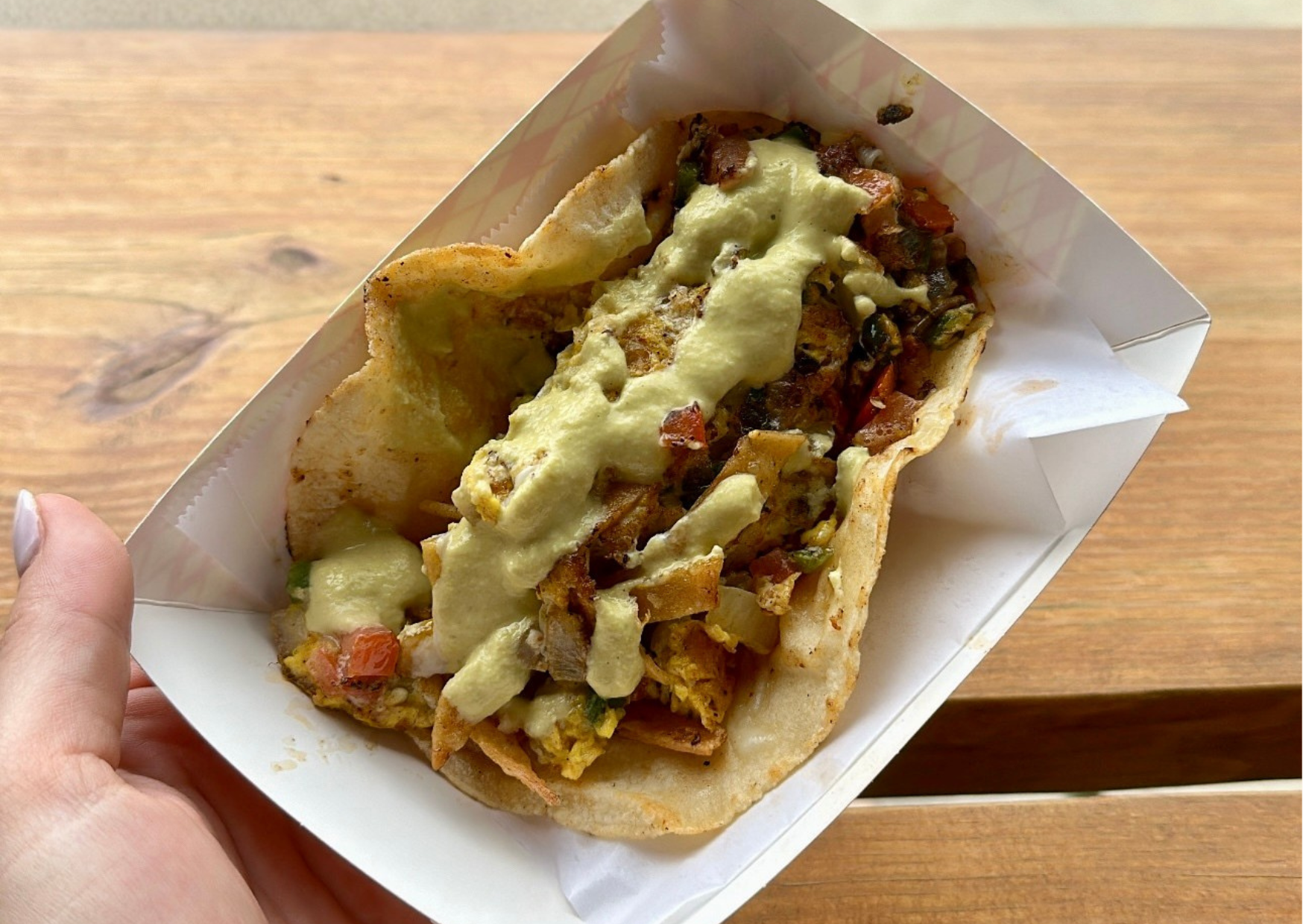veracruz breakfast taco